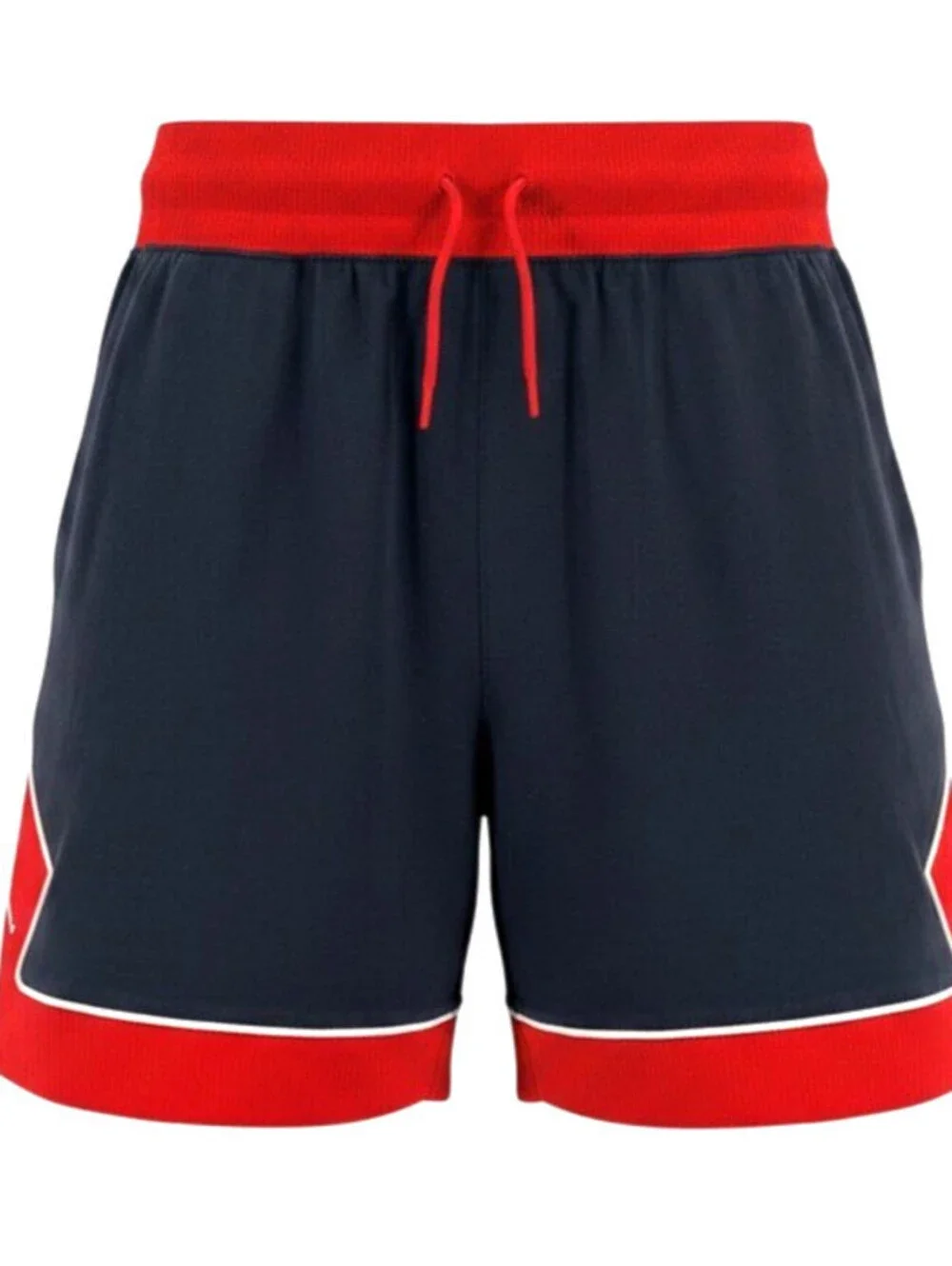 Nike Women's Jordan Jumpman Diamond Basketball Loose Fit Shorts Black Red Large